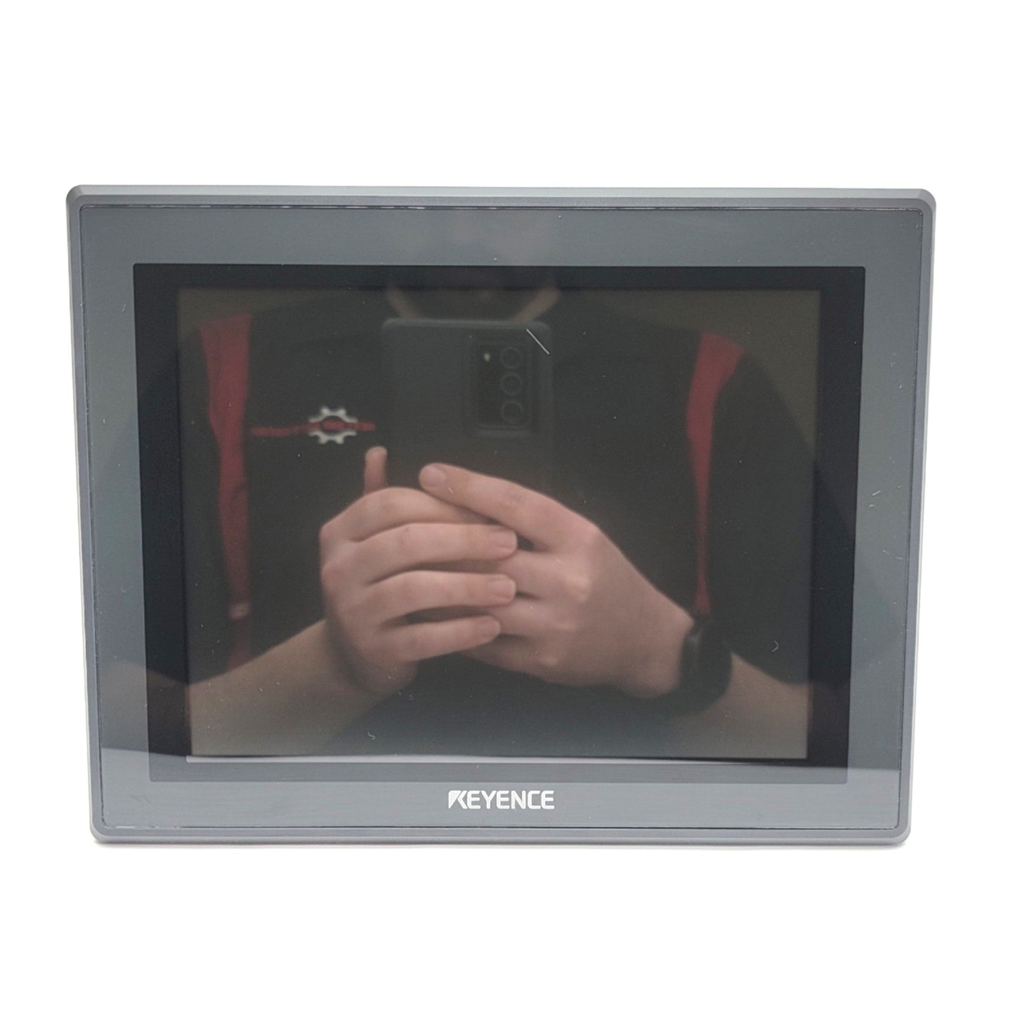 Used Keyence CA-MP81 8.4" Color LCD Monitor, Panel Mount, Analog SVGA, 800x600, 24VDC