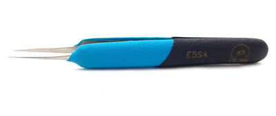 New Weller Erem E5SA Stainless Steel Straight Pointed Tip Tweezers 4.75"