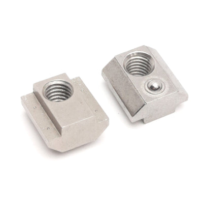 Used Lot of 25 Misumi SHNTU8-8 Pre Assembly Spring Nut M8x1.25 Thread, 8 Series