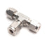 Used Swagelok SS-400-3 Union Tee Tube Fitting 1/4" Swagelok Tube Fitting, 316SS