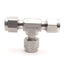 Used Swagelok SS-400-3 Union Tee Tube Fitting 1/4" Swagelok Tube Fitting, 316SS
