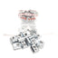 Used Lot of 28 Misumi HNTU8-8 Pre Assembly Spring Nut M8x1.25 Thread, 8 Series