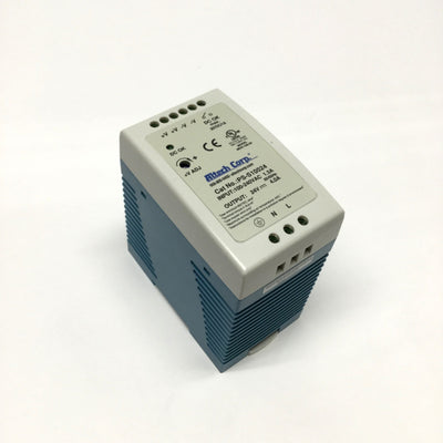Used Altech PS-S10024 Industrial DIN Rail Power Supply 100-240VAC In, 24VDC 4A Out