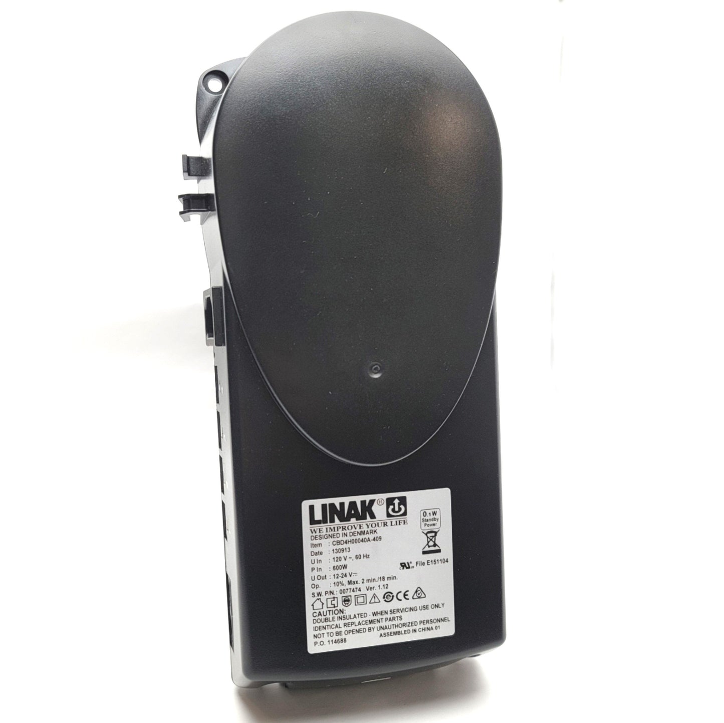 Used Linak CBD4H00040A-409 Linear Actuator Controller 120VAC, 600W, 12-24VDC *Tab*