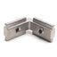 Used Lot of 4 Misumi SHBLBS6 Blind/Hidden Insertion Corner Brackets 6-Series, M6