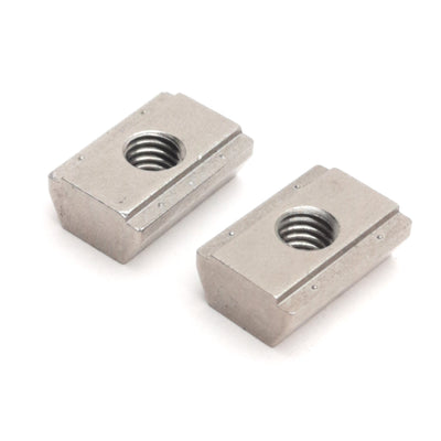 Used Lot of 25 Misumi HNTASS6-6 Post Assembly Insertion T-Nut, M6 Thread, 303SS