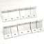 Used Lot of 12 Misumi HBLTS845-6L Mixed Type Angled Eccentric Bracket 6 & 8-45 Series
