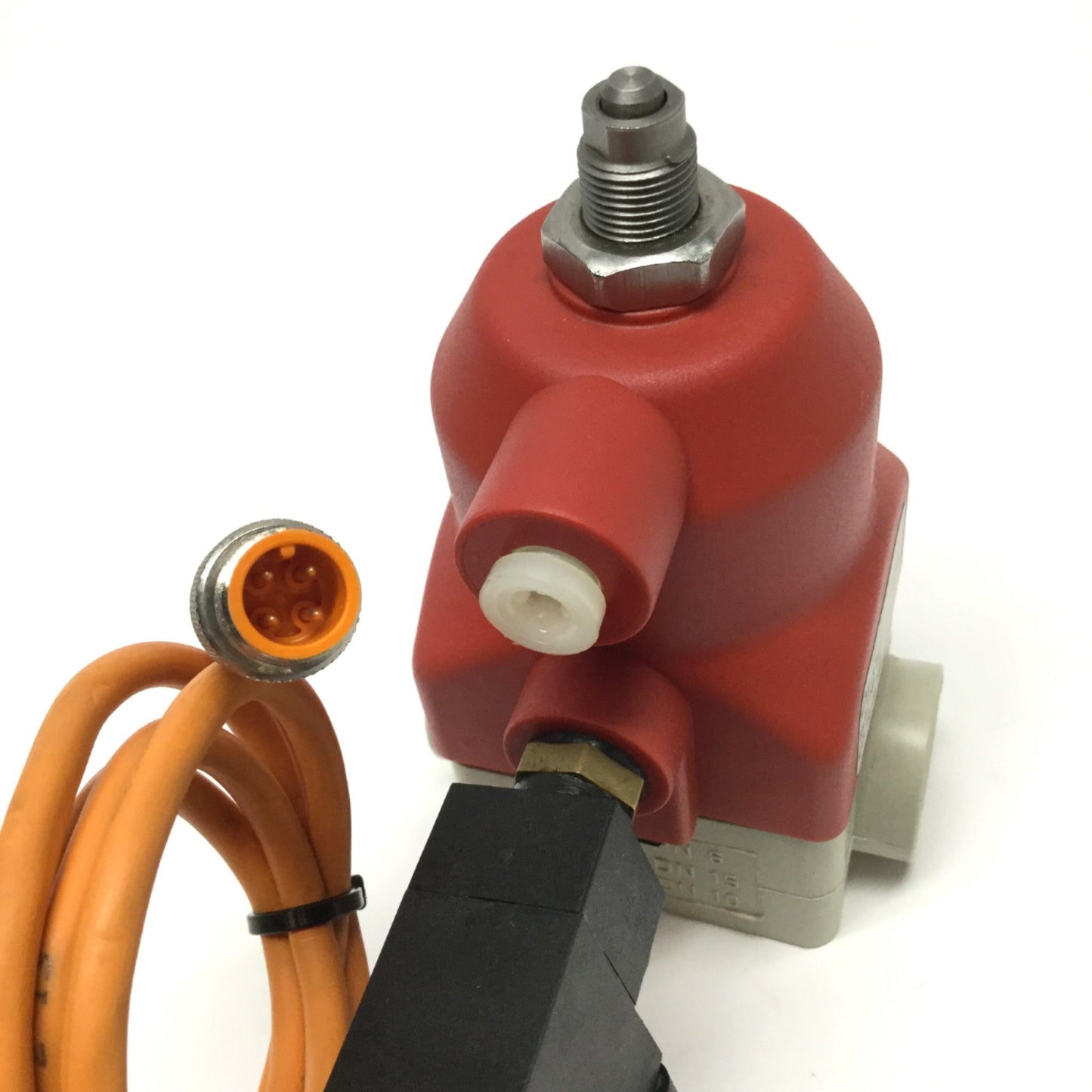 Used SED 186.12.1.1.1R S0124 Solenoid Diaphragm Valve, EPDM, 2-Way NC, 24VDC, G3/8"