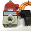 Used SED 186.12.1.1.1R S0124 Solenoid Diaphragm Valve, EPDM, 2-Way NC, 24VDC, G3/8"