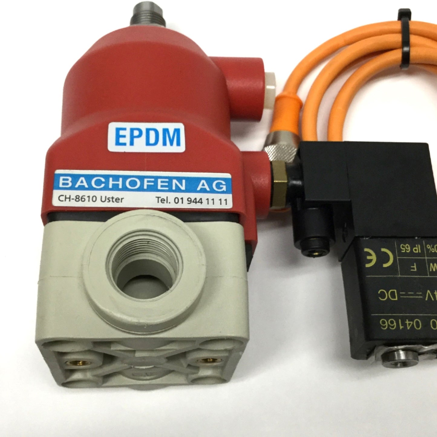 Used SED 186.12.1.1.1R S0124 Solenoid Diaphragm Valve, EPDM, 2-Way NC, 24VDC, G3/8"