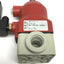 Used SED 186.12.1.1.1R S0124 Solenoid Diaphragm Valve, EPDM, 2-Way NC, 24VDC, G3/8"