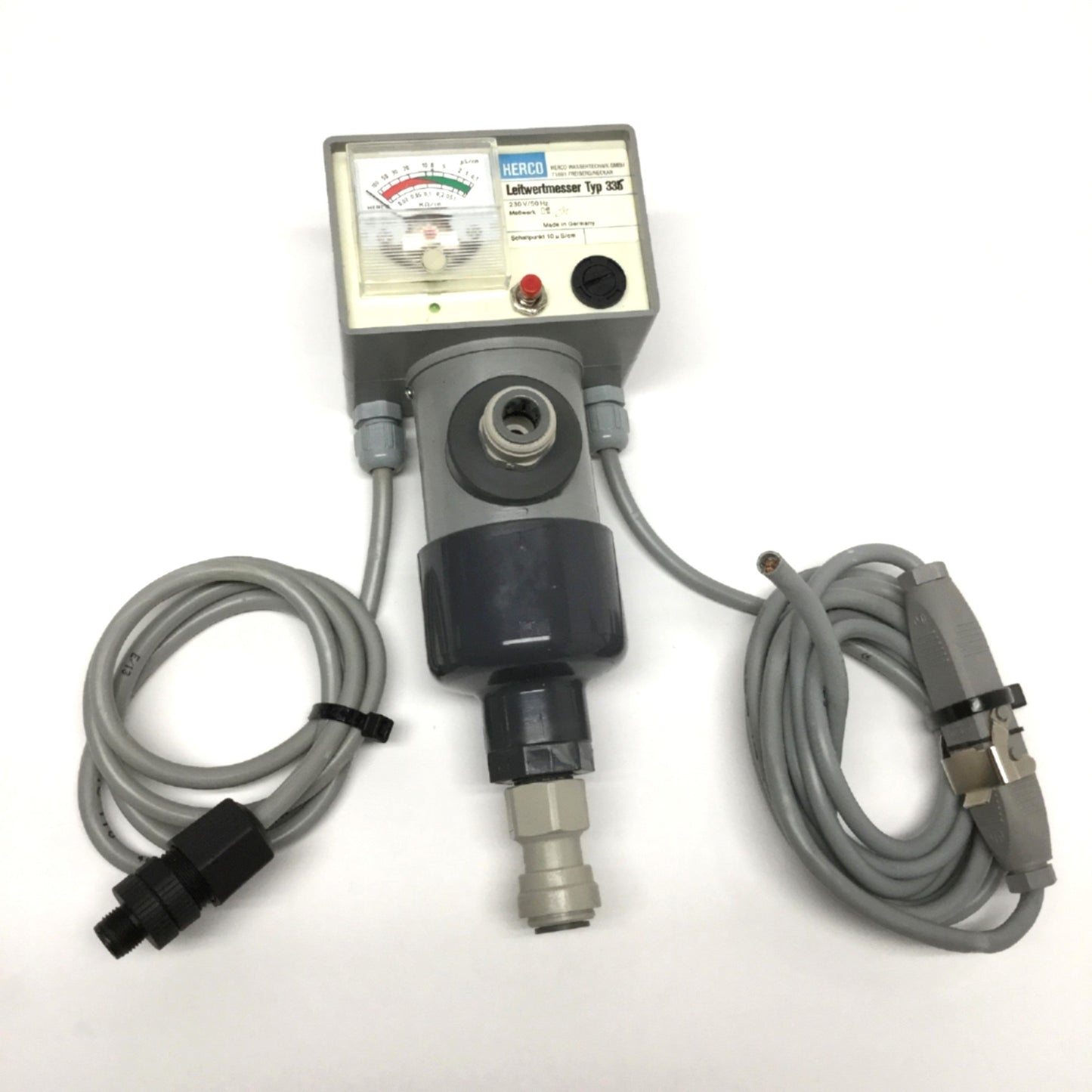 Used Herco LWM 335 Analog Conductivity Meter 0.1-100 µS/cm, 230VAC 50Hz