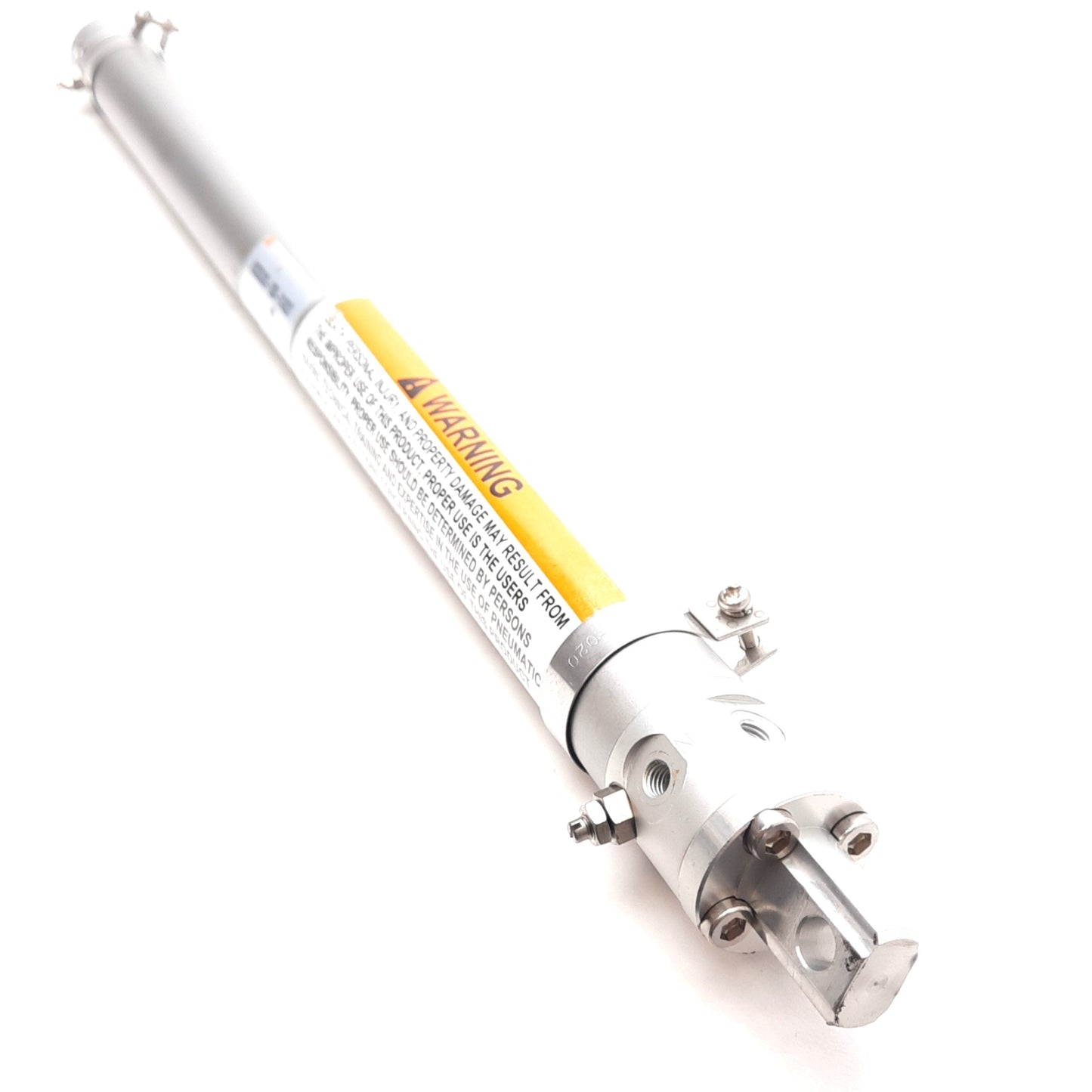 Used SMC NCDGCA20-1300 Pneumatic Cylinder 20mm Bore, 13" Stroke, 10-32 Ports