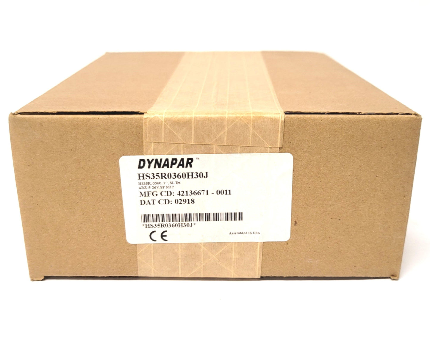 New Dynapar HS35R0360H30J Hollow Shaft Rotary Encoder 14mm Bore, 360PPR, M12 8-Pin