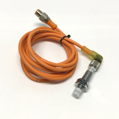 Used Balluff BCS 012-PS-1-L-S4 Capacitive Proximity Sensor 10-30VDC 8mm Range, PNP-NO