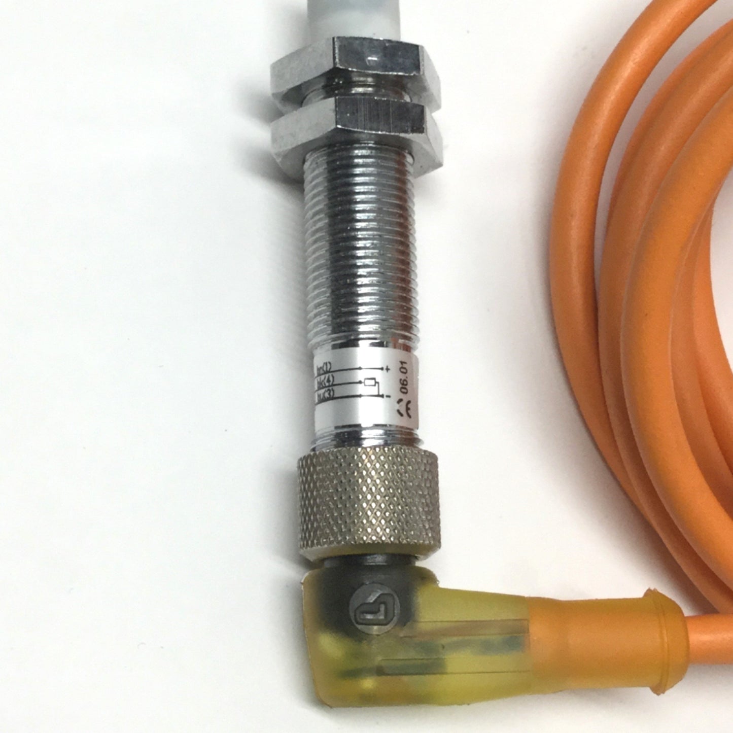Used Balluff BCS 012-PS-1-L-S4 Capacitive Proximity Sensor 10-30VDC 8mm Range, PNP-NO