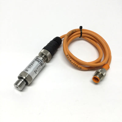 Used Baumer PDRB E002.S14.C310 Pressure Transmitter 0-10bar, 24VDC, G1/4, 4-20mA Out