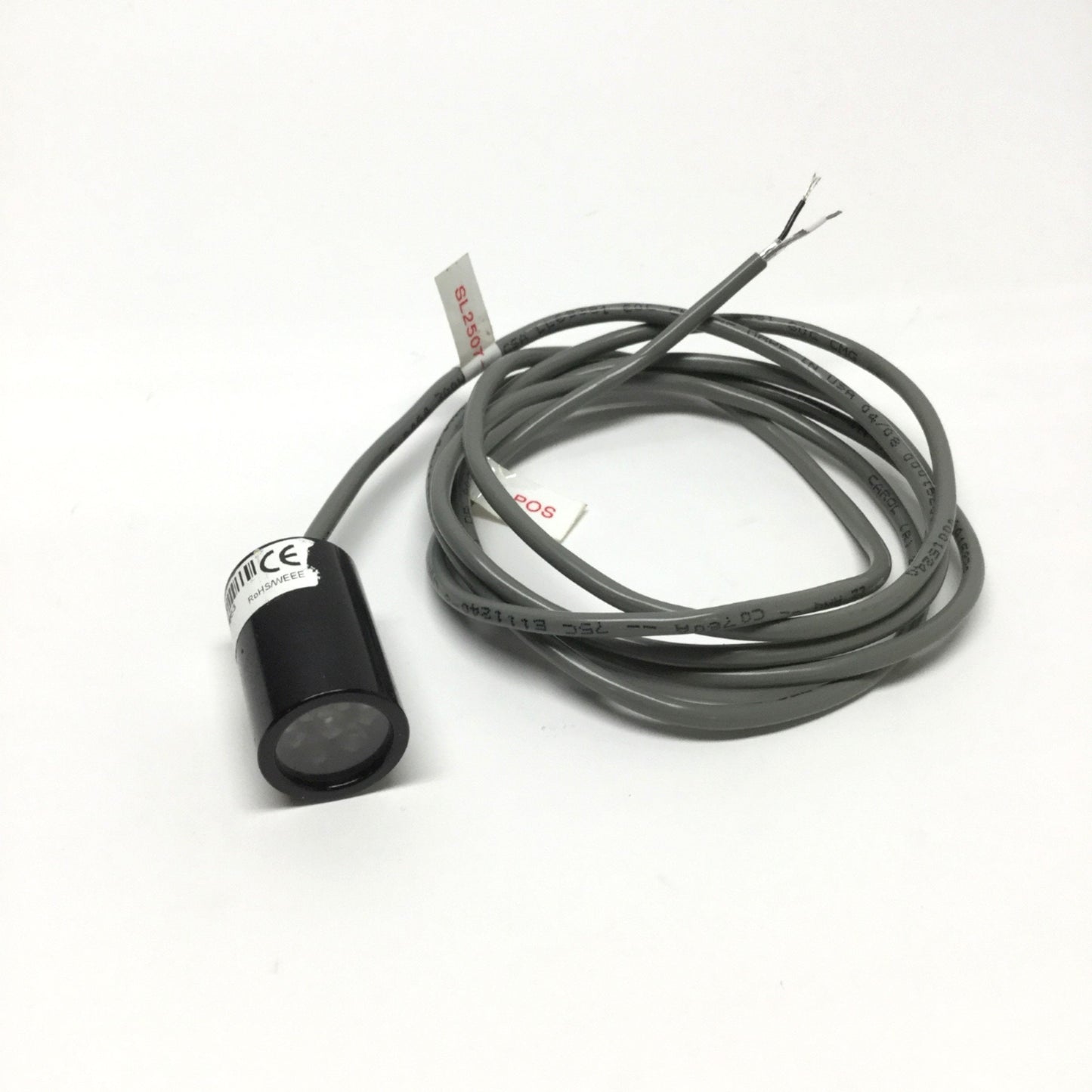 Used Advanced Illumination SL2507-WHI24 Machine Vision White LED Spot Light 24VDC