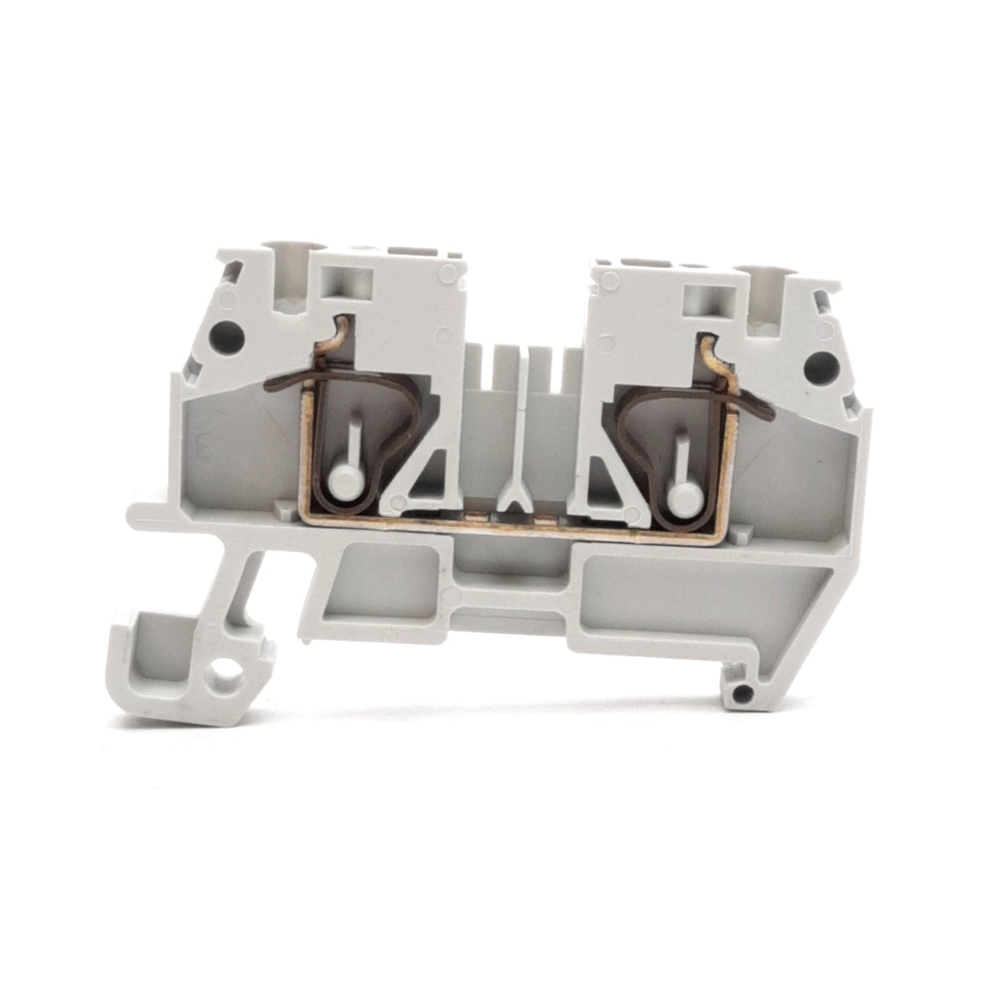 Used Lot of 100 Morsettitalia EURO Q2.5/35 Single-Level Terminal Block, 600V 20A