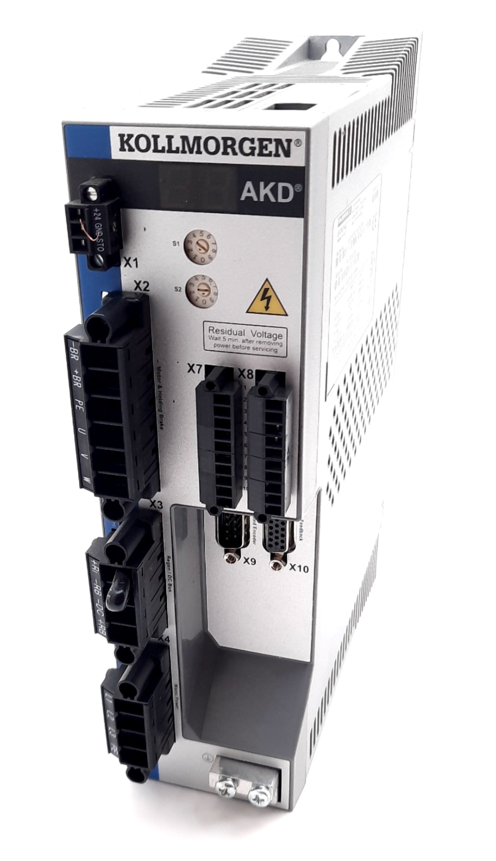 Kollmorgen AKD-P00607-NBEI-0000 Servo Drive Brushless 3 Phase 240-480V ...