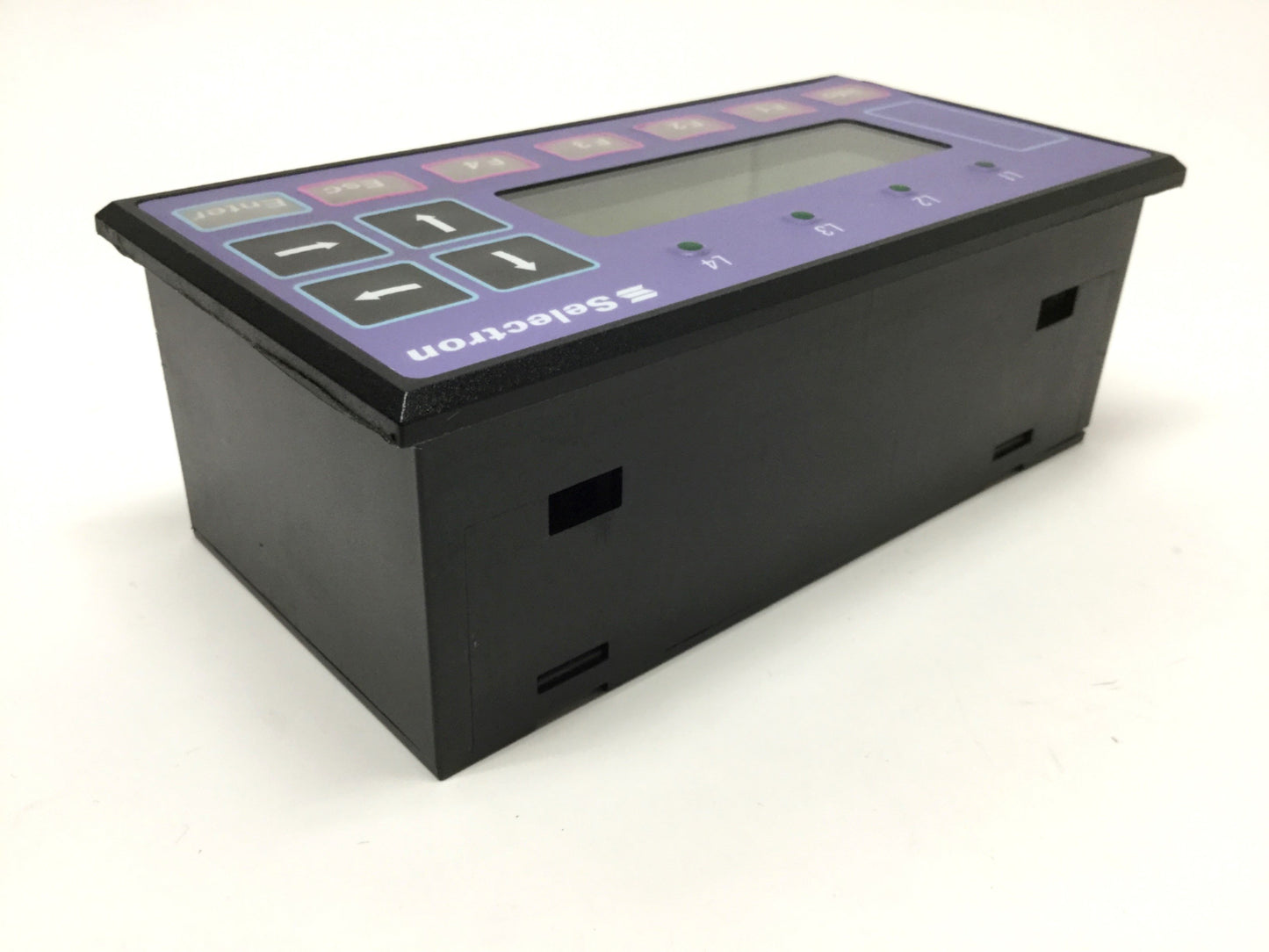 Used Selectron HMI 712 Selecontrol MAS CANopen Operator Panel Terminal 4x20 Display