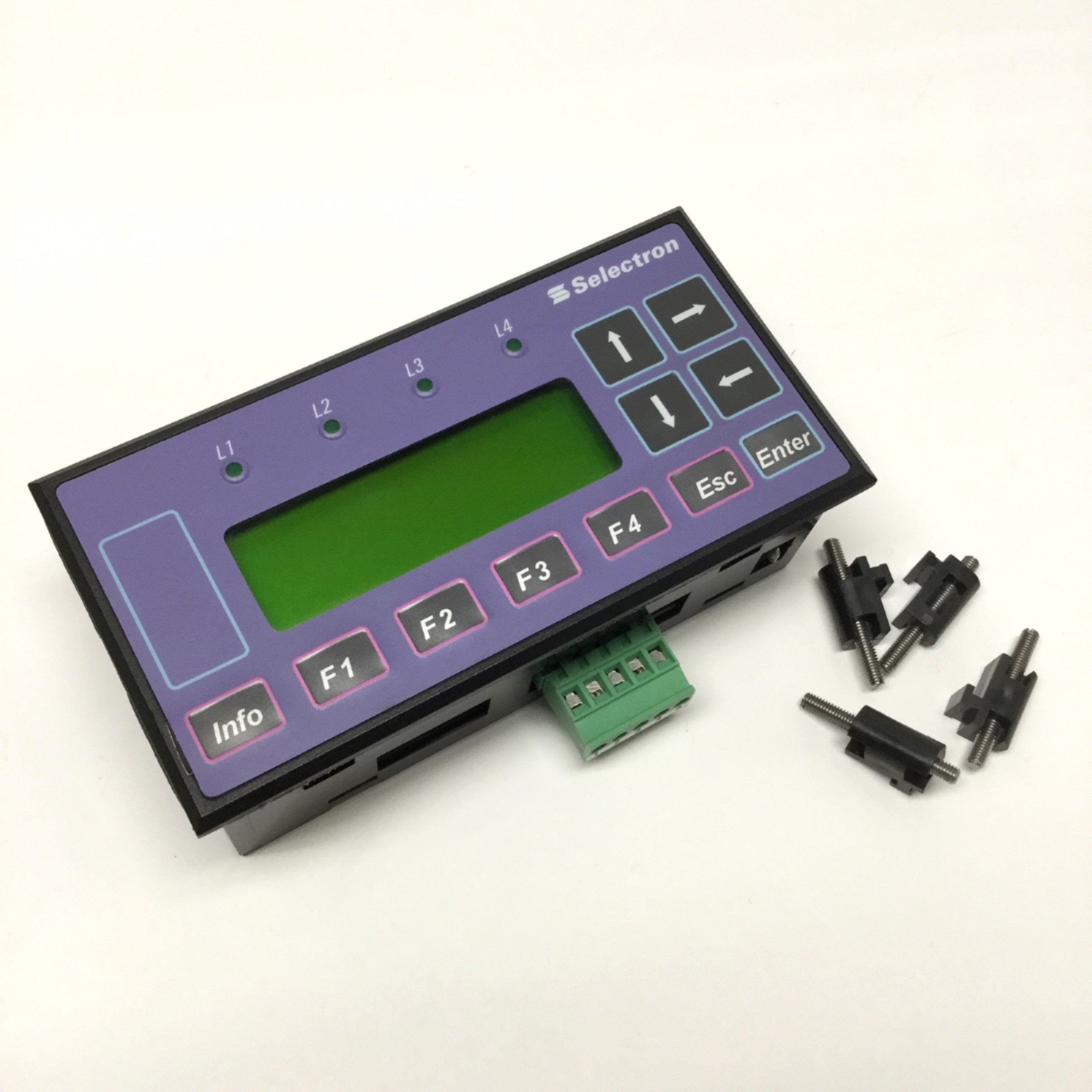 Selectron HMI 712 Selecontrol MAS CANopen Operator Panel Terminal 4x20 ...