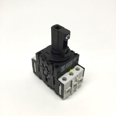 Used BACO 172000 ON-OFF Motor Disconnect Switch, 3-Pole 90° Throw, 600VAC 25A