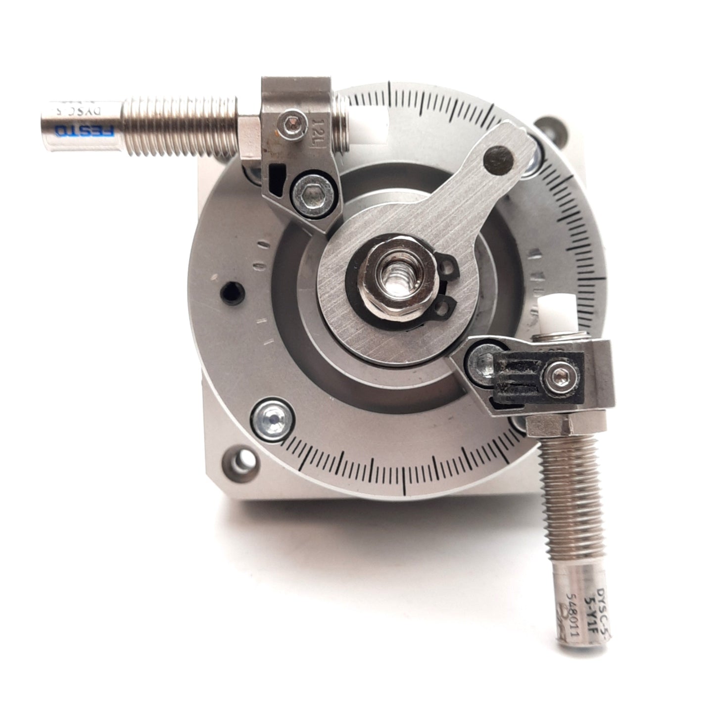 Used Festo DSM-12-270-CC-HD-A-B Semi-Rotary Actuator, 12mm Bore, 0-246° Rotation