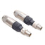 Used Lot of 2 L-Com M8FT3M Field Termination Connector, M8 3-Pin Male, 32VAC/DC 4A