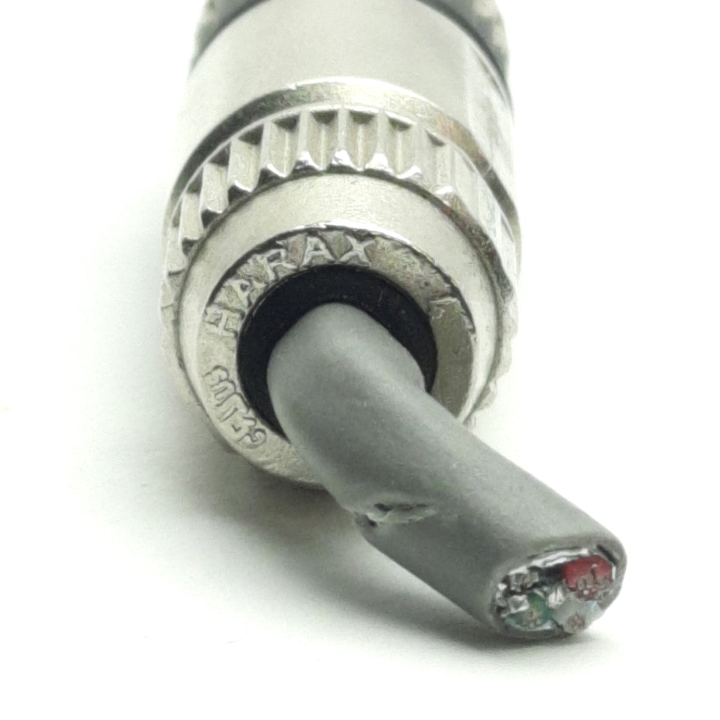 Used Lot of 5 Harting 21 02 151 1405 M8 4-Pin Connector, A-Code, Male, 4A 32V, 42mm L