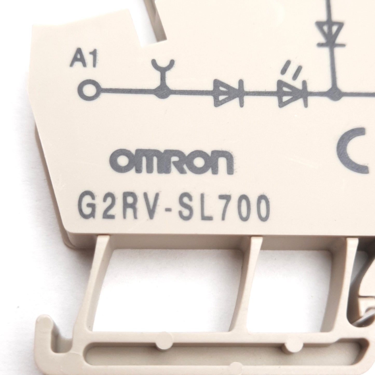 Used Lot of 5 Omron G2RV-SL700 Relay Socket w/ G2RV-1-S Relay, SPDT, 24VDC Input