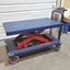 Used PHS West E1000LTC Ergo-Express Hydraulic Scissor Lift Cart 26" x 48" 1000lb Cap