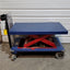 Used PHS West E1000LTC Ergo-Express Hydraulic Scissor Lift Cart 26" x 48" 1000lb Cap