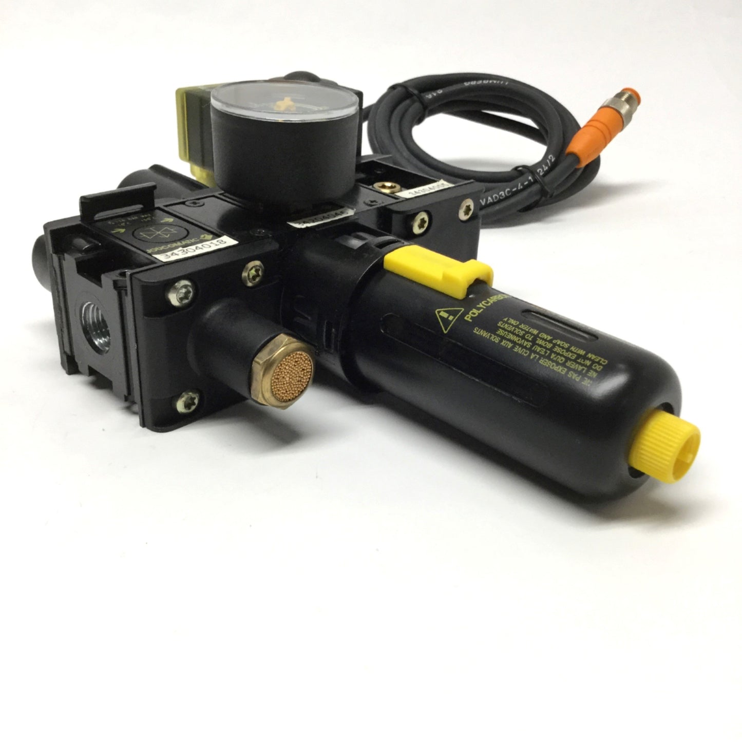 Used ASCO Joucomatic Filter/Regulator, Isolation Valve, Bypass, Pressure Switch, G1/4