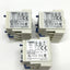 Used Lot of 3 Schneider LA1KN203 Auxiliary Contact Blocks 2x Normally Open 10A 600VAC