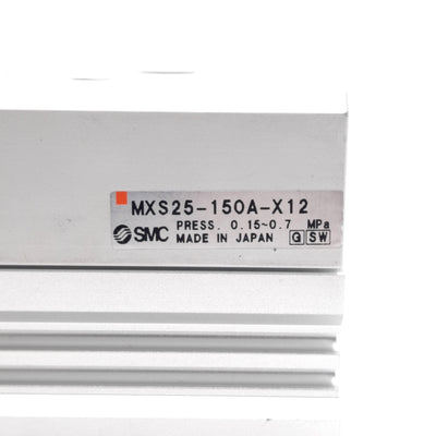 SMC MXS25-150 Pneumatic Slide Table Ø25mm Bore, 150mm Stroke, 0.15-0.7MPa