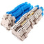 Used Lot of 55 Weidmuller WDU 4 Feed-Thru Terminal Blocks 800V 32A