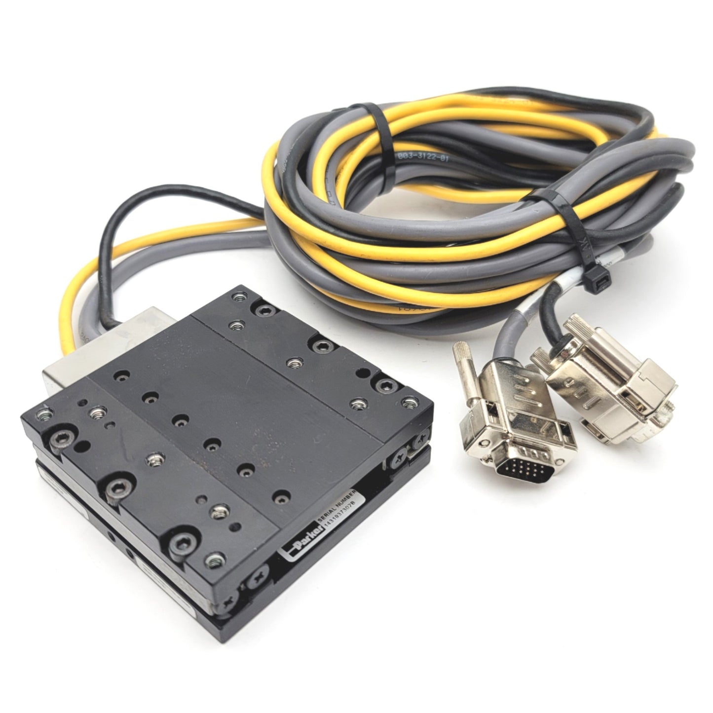 Used Parker MX80LT01MS-D11H2L2 Linear Servo Driven Stage 25mm Travel, 12N Peak Force