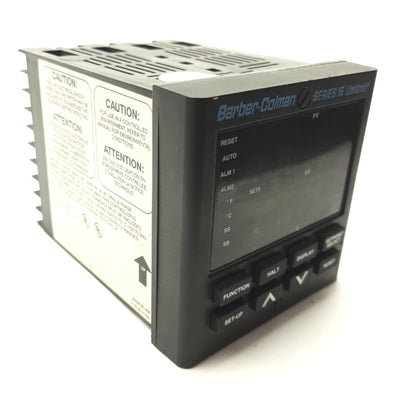Used BARBER-COLMAN 15Q8-0JF00-15F-5-00 Series 15 Limit Controller J TC/RTD Relay DPST