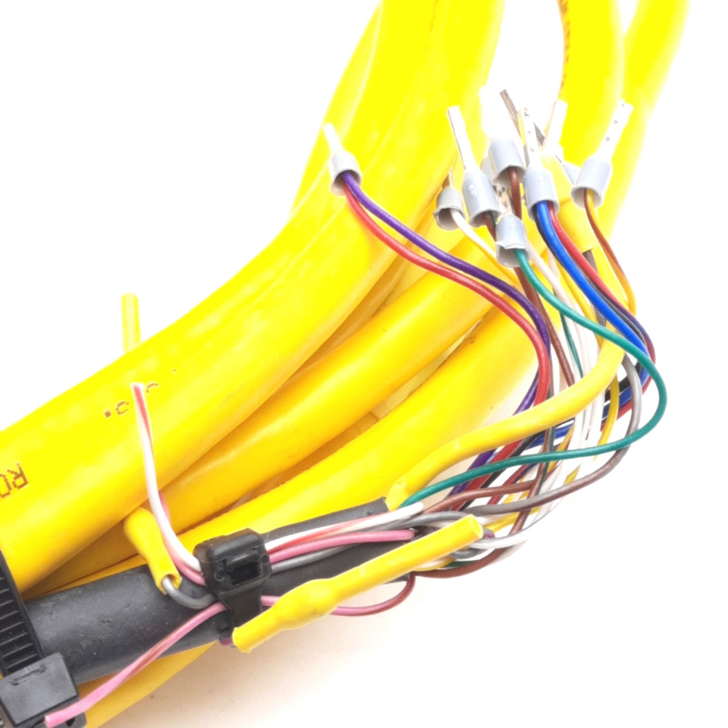 Used Parker 71-025010 Shielded Servo Encoder Cable For Static Use 10 Twisted Pair 14'