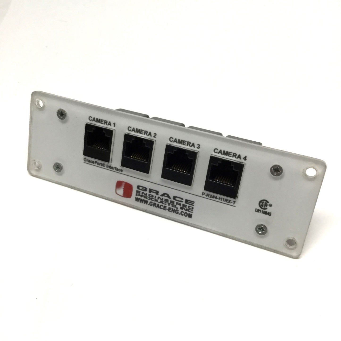 Used Grace P-R2#4-H1RX-T Enclosure Panel Interface Ethernet, 4-Port, RJ45 CAT 5e