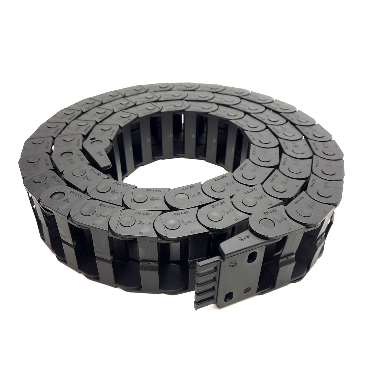 Used Igus E14.4.75 Energy Chain, Length: 50 Links, Inner Dimensions: 19mm x 50mm