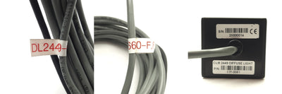 Used Cognex DL-2449-660-F Red On Axis Diffuse Light 52mm² for Insight 1000/2000/3000