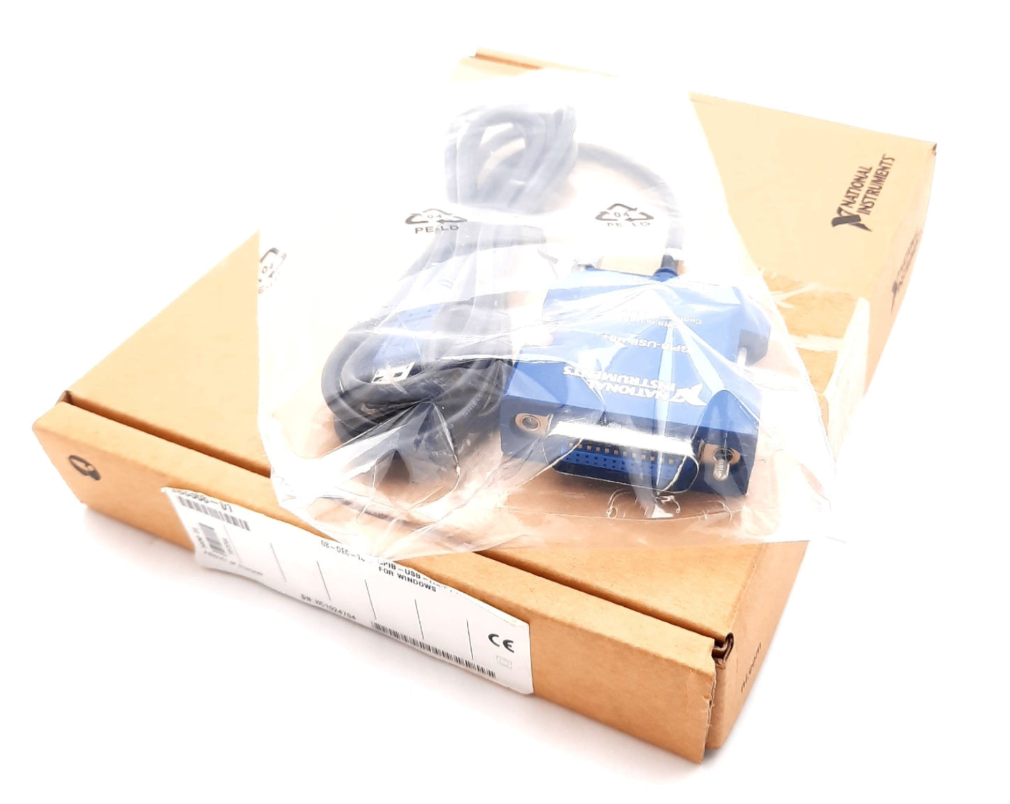 New National Instruments 783368-01 GPIB USB Cable Controller Analyzer 24 Pin 5V 80mA