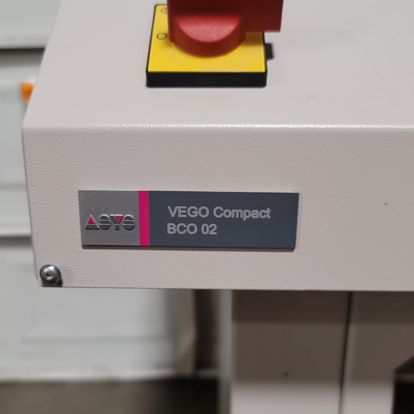 Used ASYS BCO 02 Edge Belt Conveyor System 1060mm Long, 460mm Max Width, 120VAC 1.2A