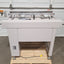 Used ASYS BCO 02 Edge Belt Conveyor System 1060mm Long, 460mm Max Width, 120VAC 1.2A