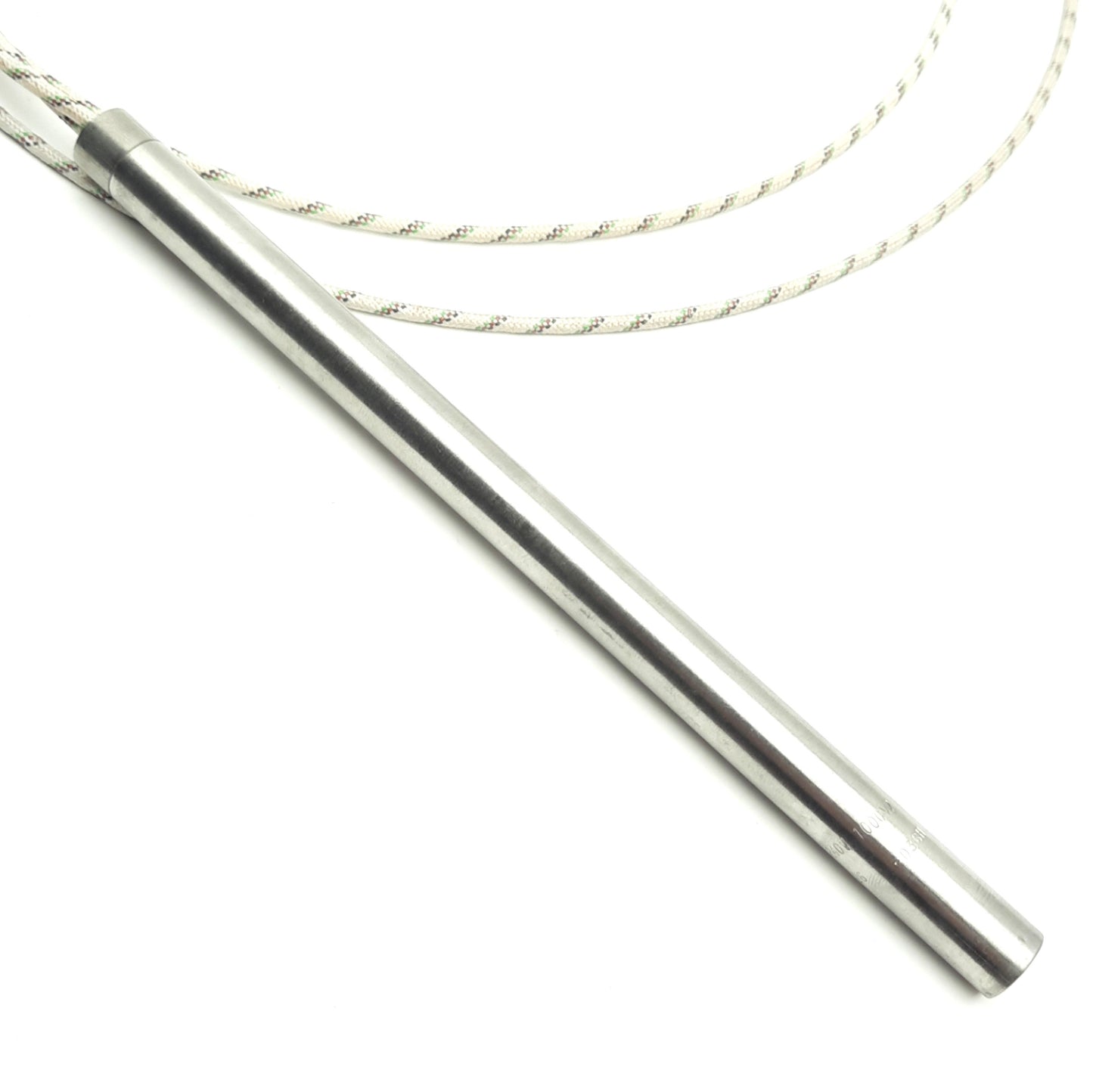 Used Watlow J7J26 Firerod Cartridge Heater Ø1/2" x 7.5", 240V 1000W, 3Ft Leads
