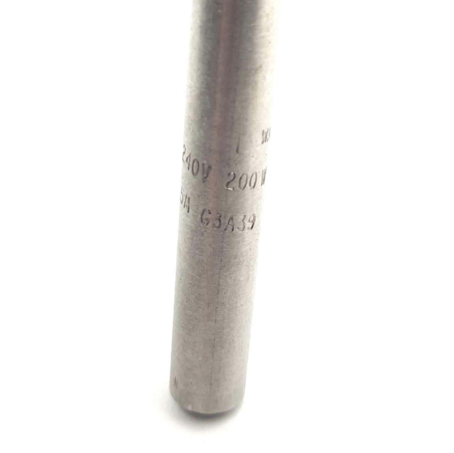 Used Watlow G3A39 Firerod Heater Cartridge Ø3/8" x 3", 240V 200W, 5Ft Armored Lead