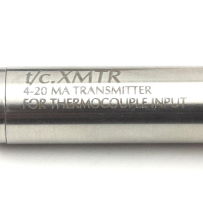 New – Open box Exergen Corp T/C.XMTR-J-500 Inline Power Transmitter, 12-36VDC, 4-20mA Output