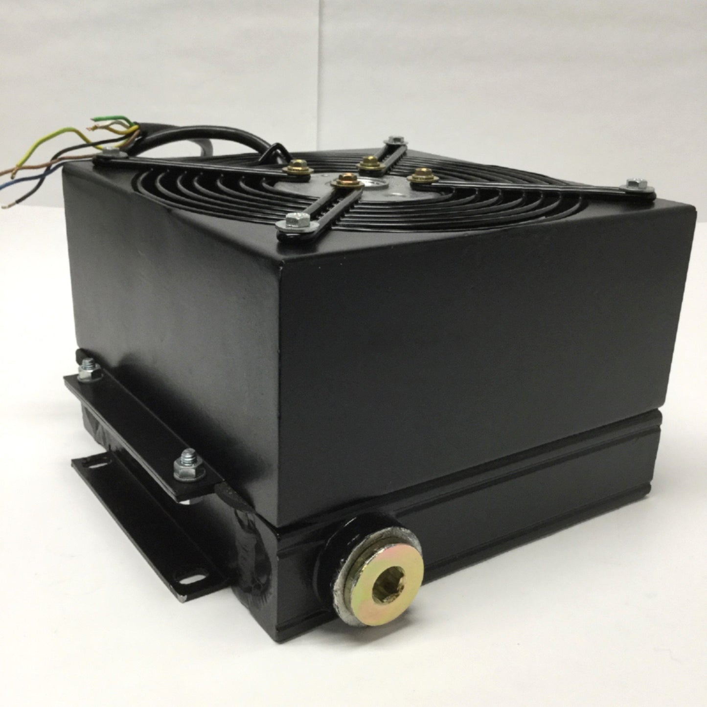 Used Olaer TBI02-2-BO-C-230/400V-50Hz Air Oil Cooler Ø200mm Fan Diameter, 3-Phase